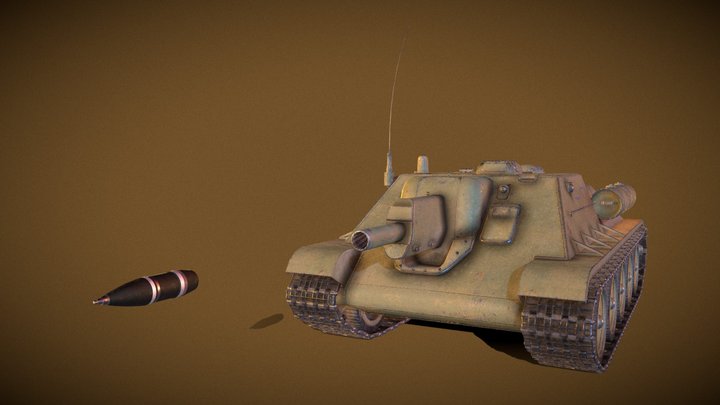 SU-122 Self-propelled howitzer