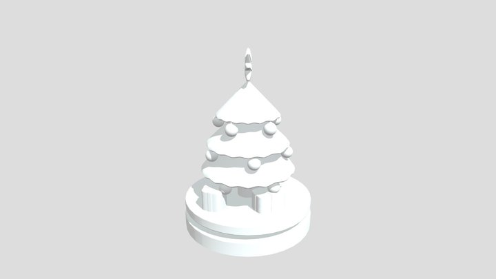 Figura 3D  imprimible en 3D navideño 3D Model