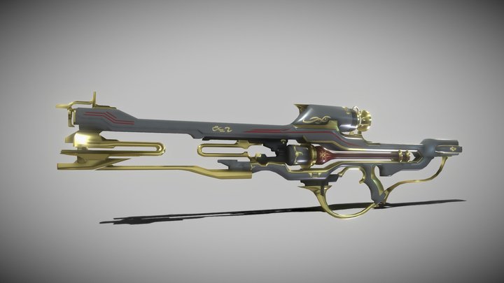 Warframe Rubico Prime 3D Model