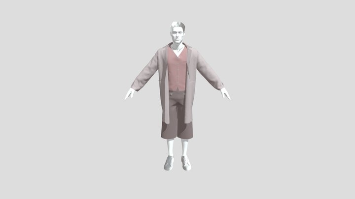 Hobbit outfit 3D Model