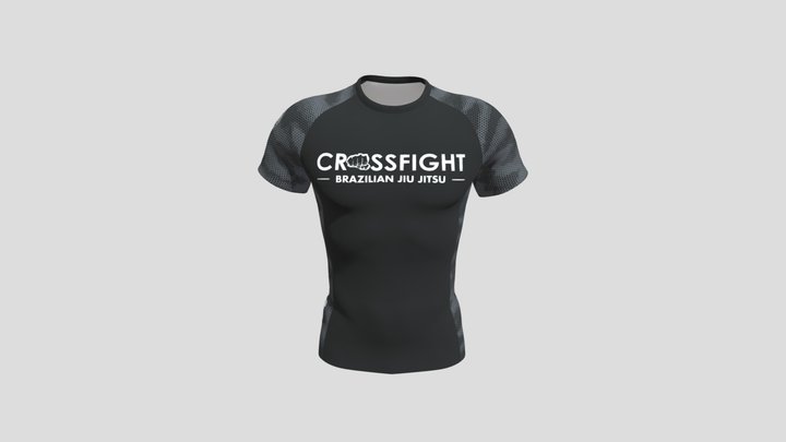 crossfight rashguard 3D Model