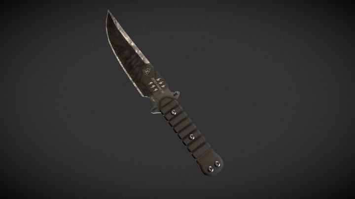 Knife FBX 3D Model