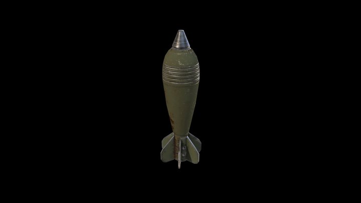 Mortar rounds 3D Model