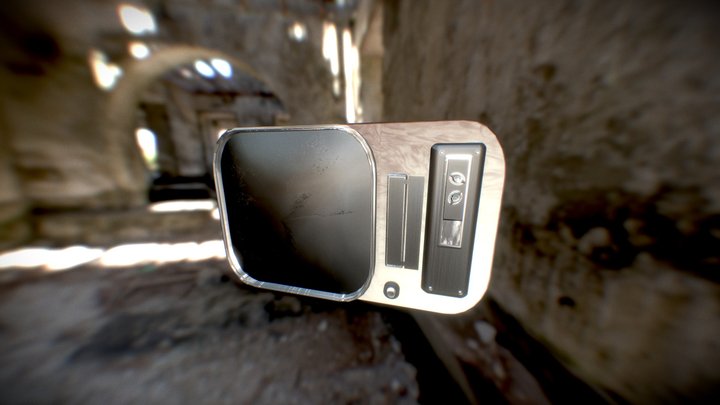 Fallout 4 Inspired Television Model 3D Model