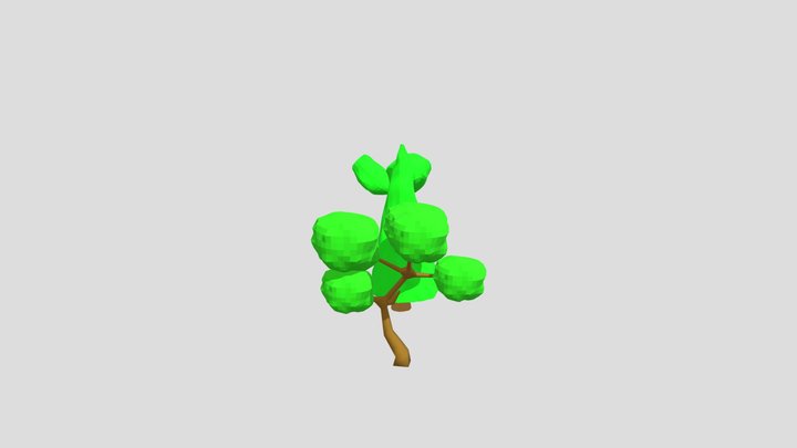 Stylized Forest Assets 3D Model