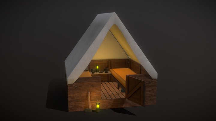 Scout Tent – Free 3D Model STL
