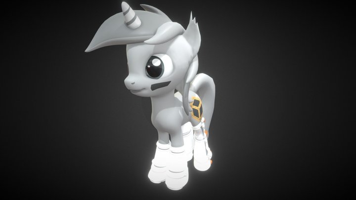 Pony - Milfin with ExoLegs Mark #1 3D Model