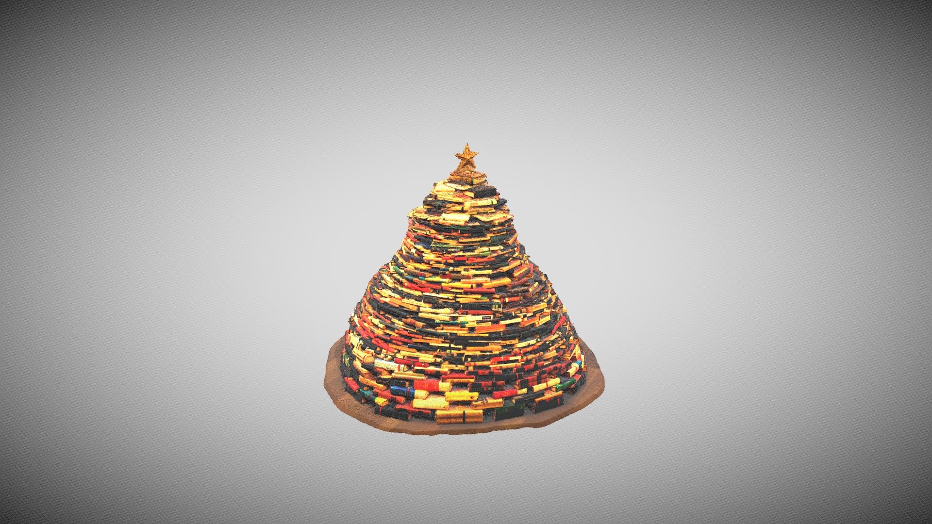Holiday Book Tree