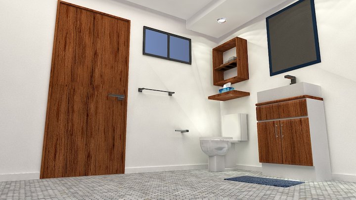 Baño2 3D Model