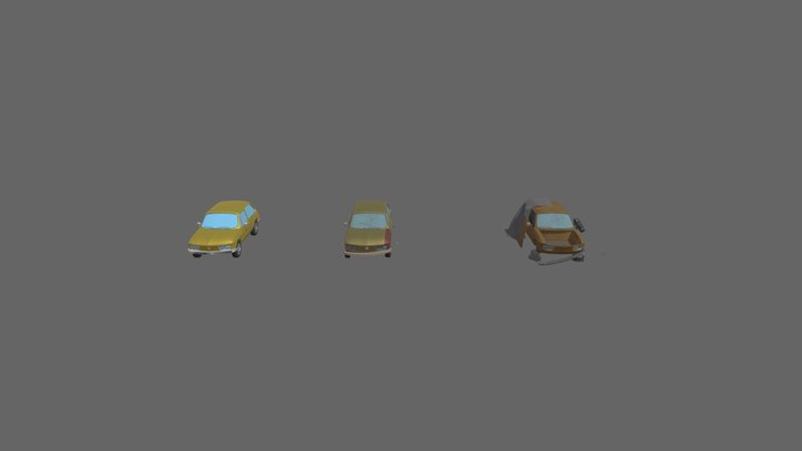 [XYZ]_DZ7_Valkswagen Brasilia 1976 3D Model