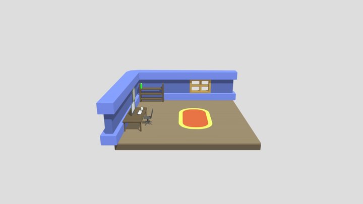 Alex Room 3D Model