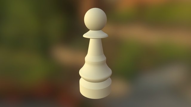 Lección - Ficha Ajedrez 3D Model