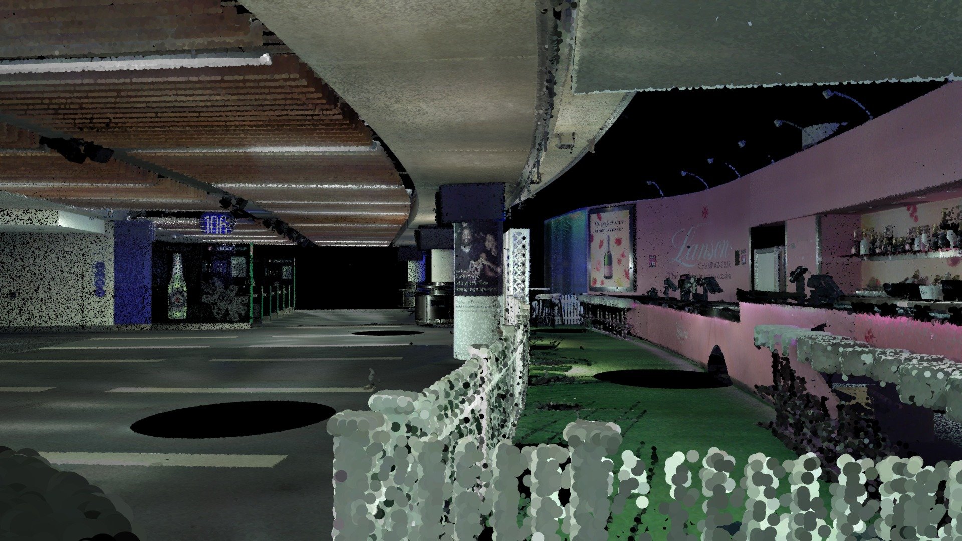 O2 Arena - Lanson Champagne Bar Laser Scanning - 3D model by ScanSite ...