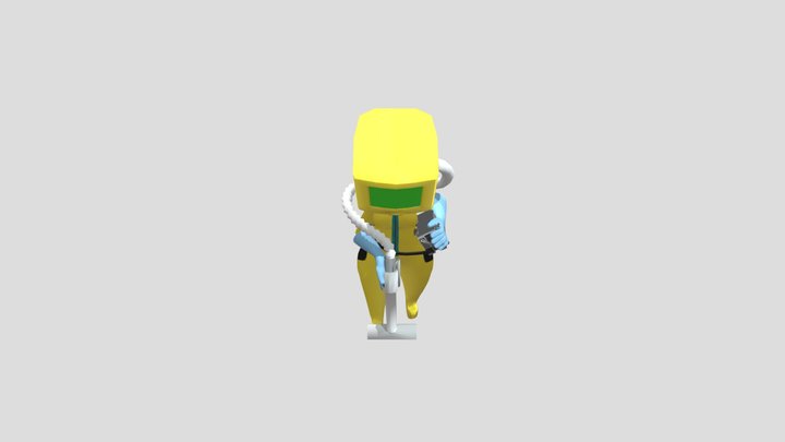 HazMat Suit 3D Model