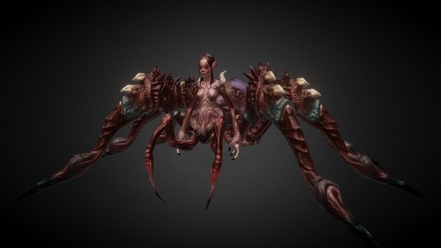 Void Spider 3D Model