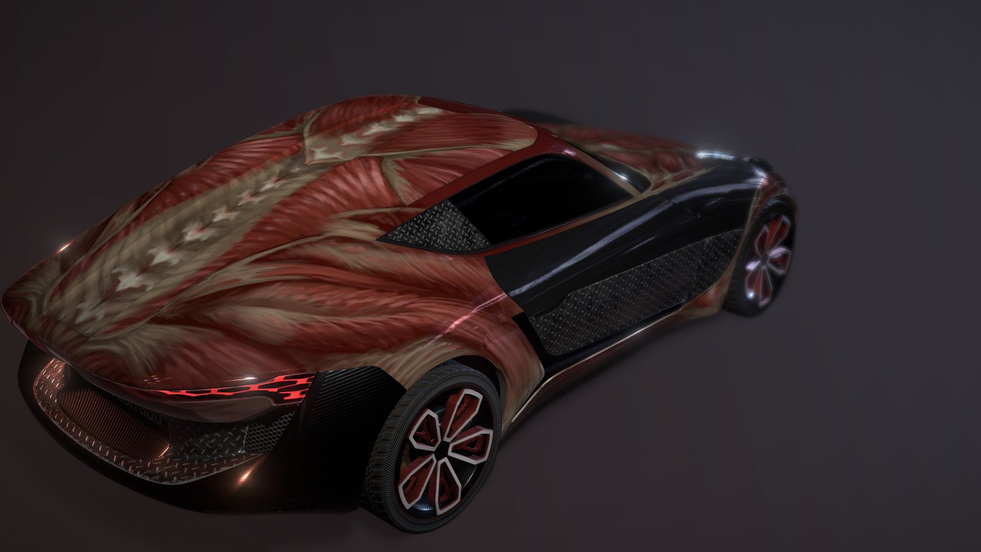 XTAON Muscle Car (Contest Entry)