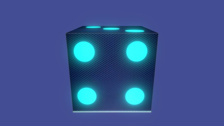 Dice Box 3D Model