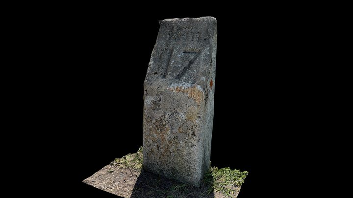 Milestone Klausenpass Km 17 von Altdorf – Free 3D Model STL