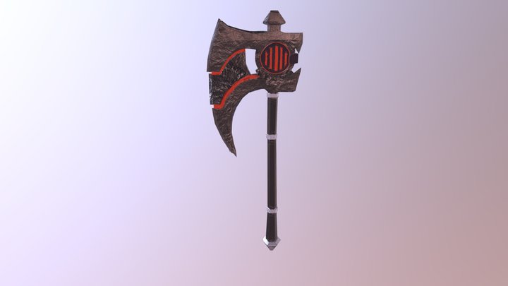Battle_axe_3 3D Model