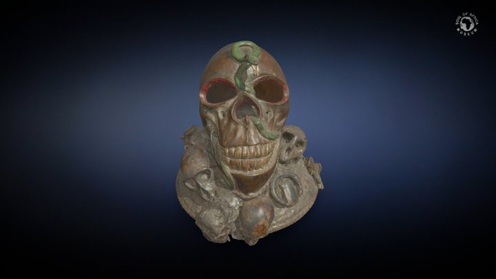 Baron Samedi from the artist Ismaila Putuenchi. 3D Model