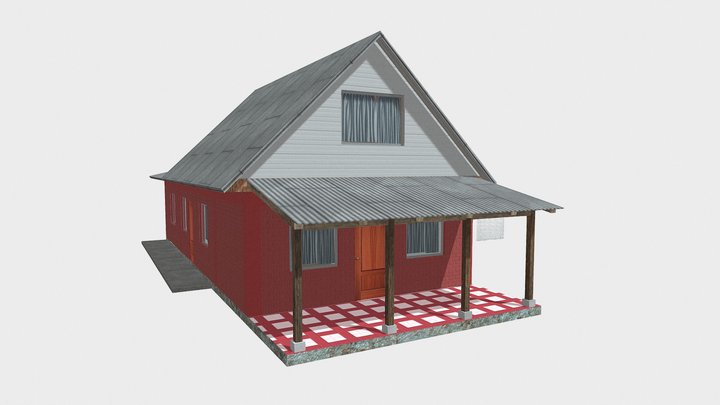 Chilean House 3D Model