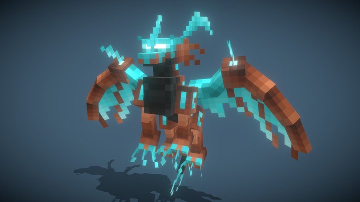 Dragon - Minecraft 3D Model