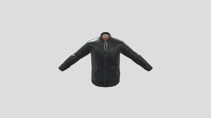 Quilted Jacket 3D Model