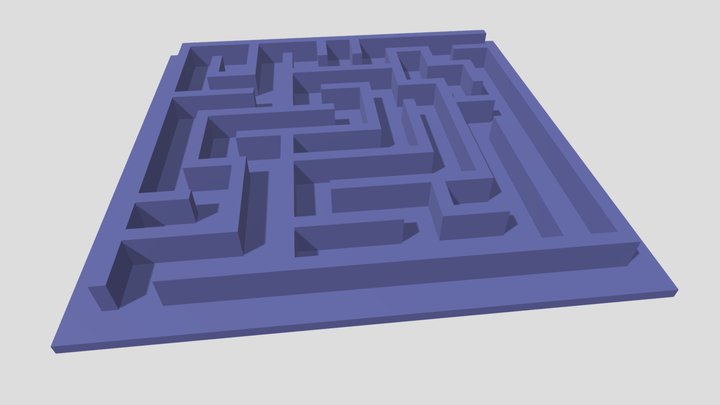 Maze 09 - 3D Printable 3D Model