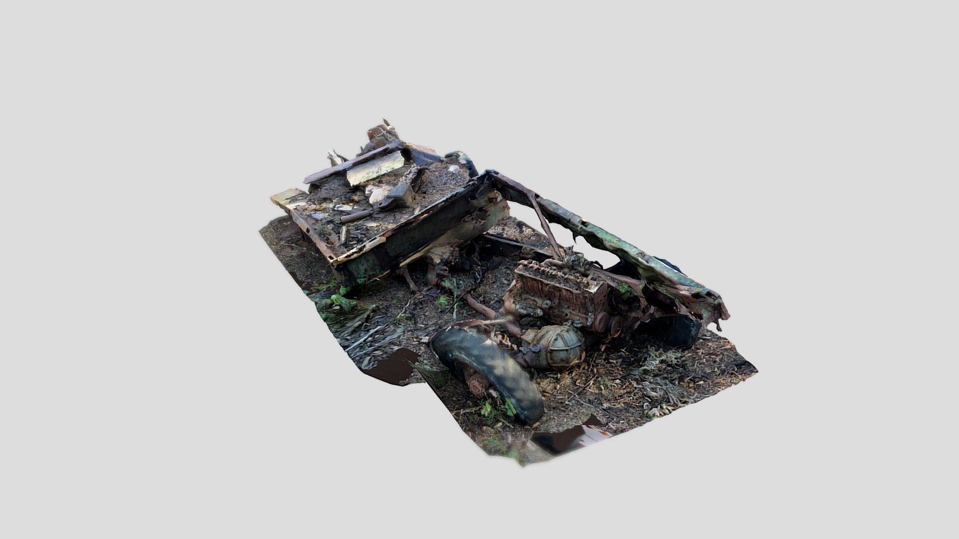 Abandoned WW2 Vehicle