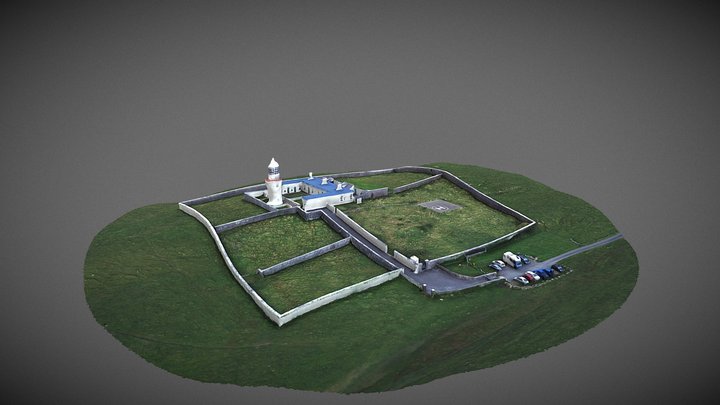 St. John's Point lighthouse, Donegal – Free 3D Model STL
