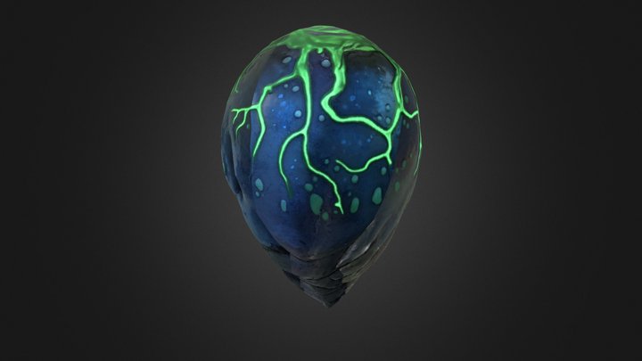 Crabsquid Egg – Free 3D Model STL