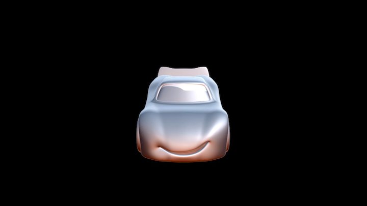 Rayo Mcqueen - Modelo 3D Model