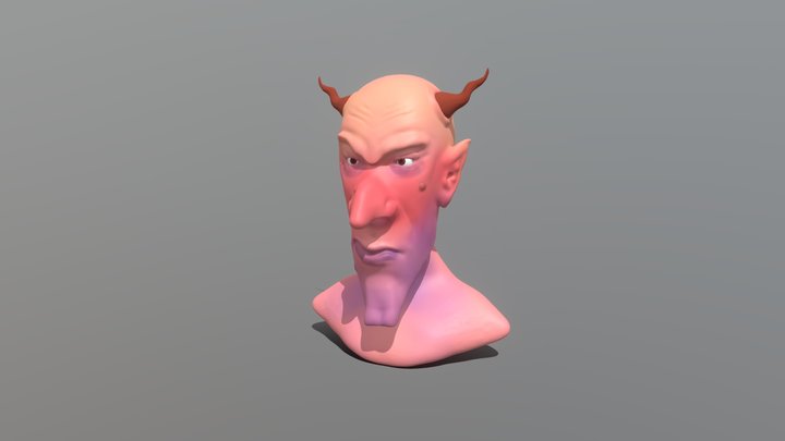 Mr Ash - Concept Sculpt 3D Model