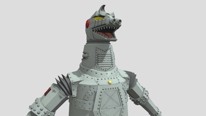 Mechagodzilla 1974 3D Model