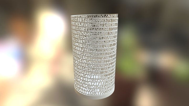 Tower Of Pi 3D Model