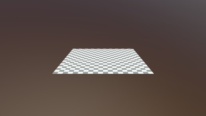 Empty Scene Floor 3D Model