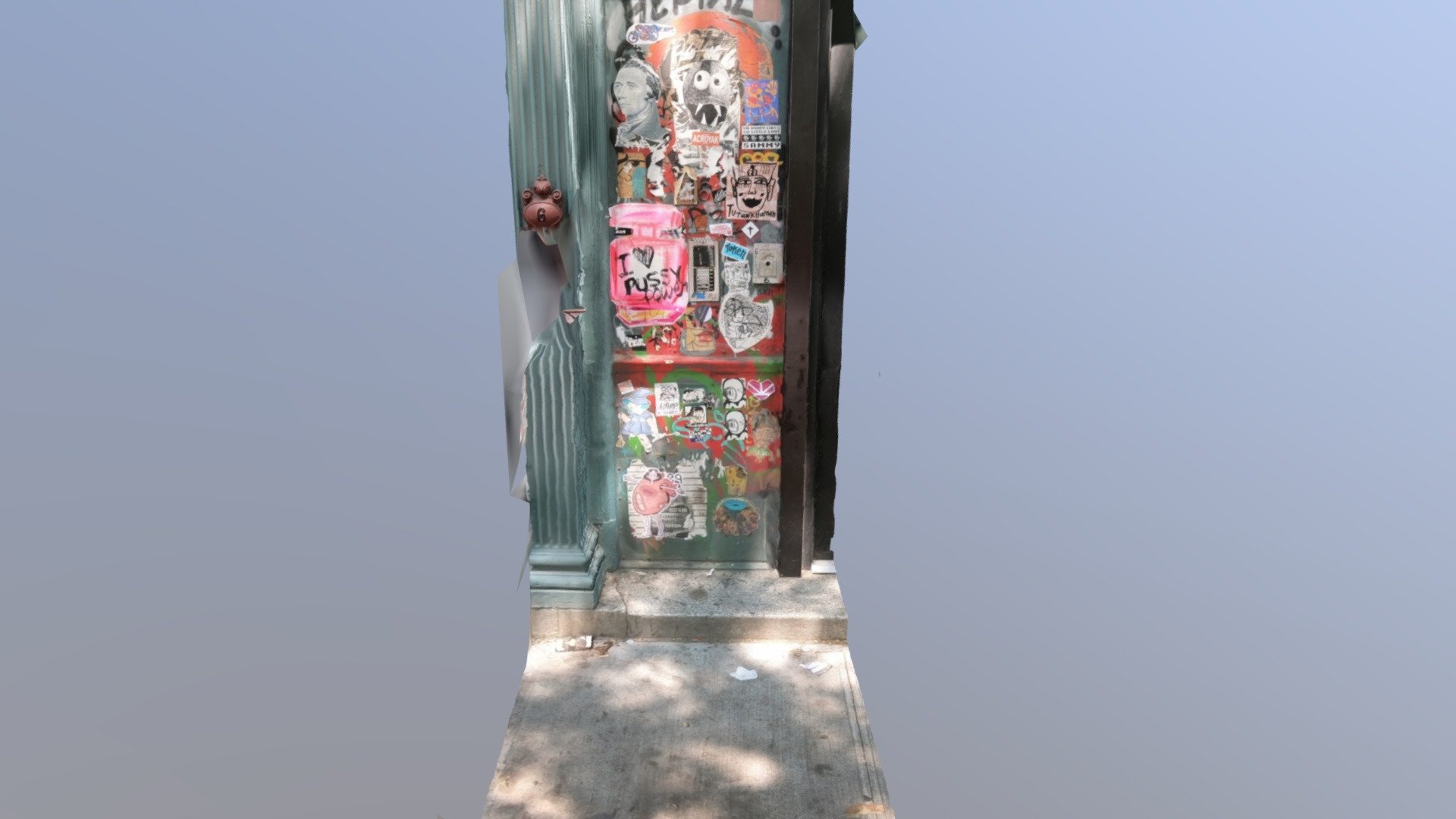 Pink door