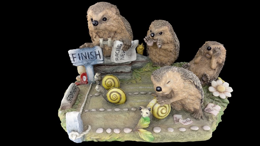 The Snail Race - Country Artists Hedgies