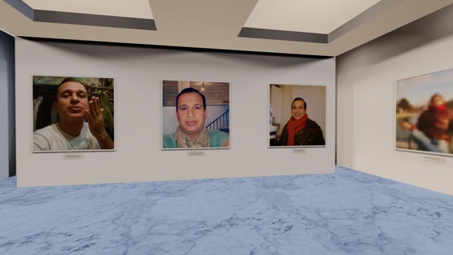 Instamuseum for @decorpinta 3D Model