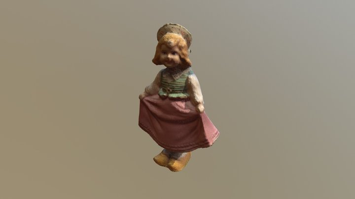 Doll-OBJ 3D Model