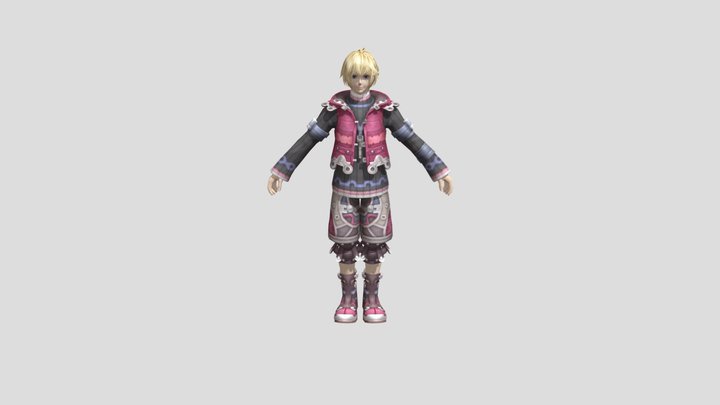 Shulk (Xenoblade Definitive Edition) 3D Model