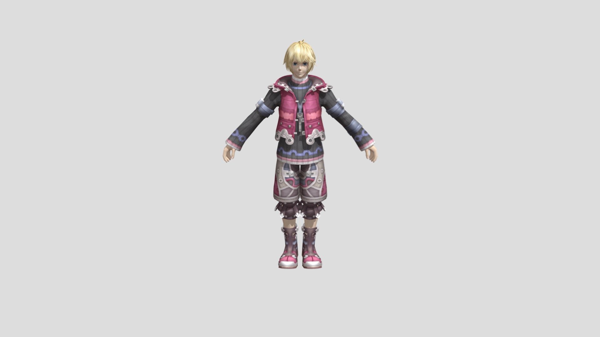 Shulk Xenoblade Definitive Edition Download Free 3d Model By