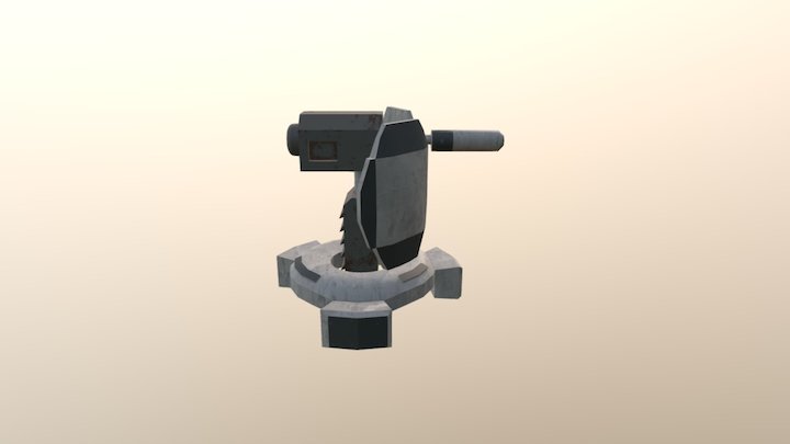 Turret 3D Model