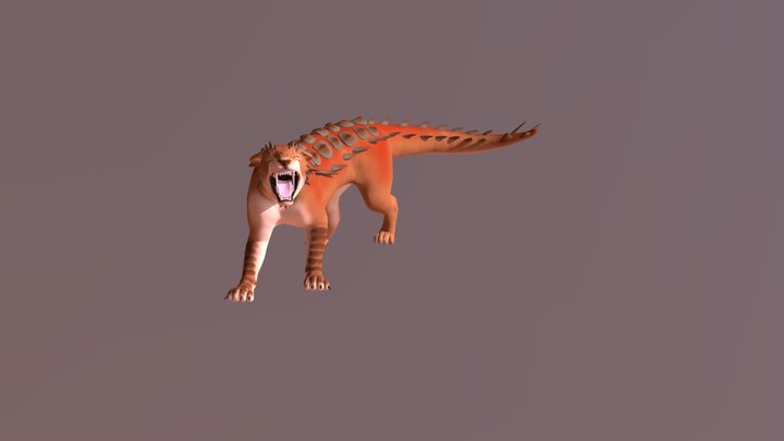 Dragoncat 3D Model