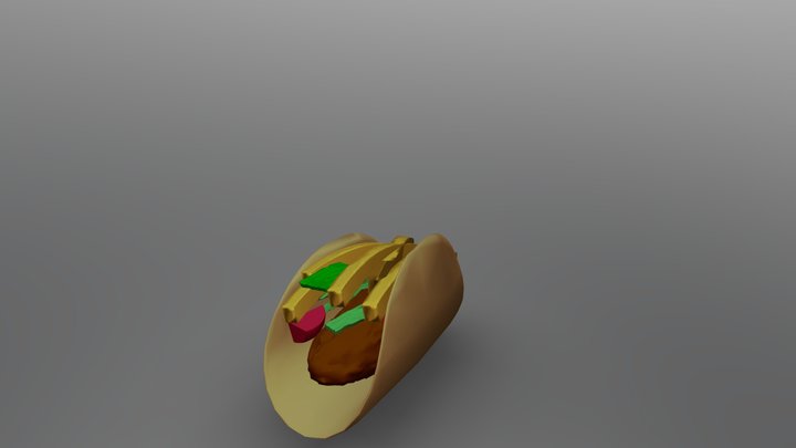 taco 3D Model