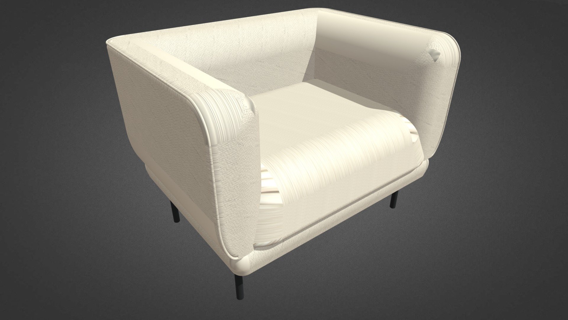 Dream Armchair — Sketchfab embed 3D viewer