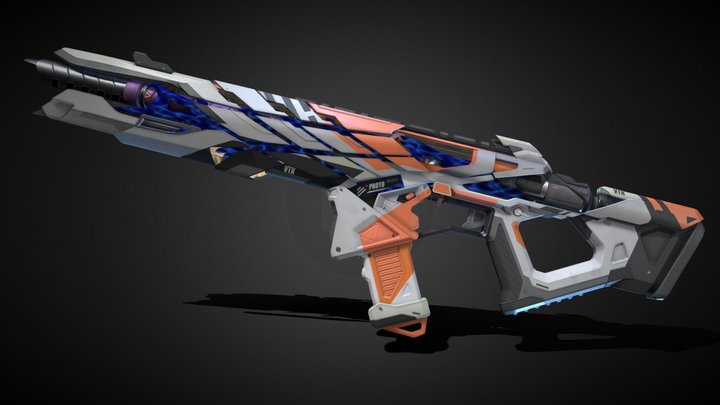 Apex Legends R301 AR VOID DISRUPTION Mythic – Kostenloses 3D-Modell STL