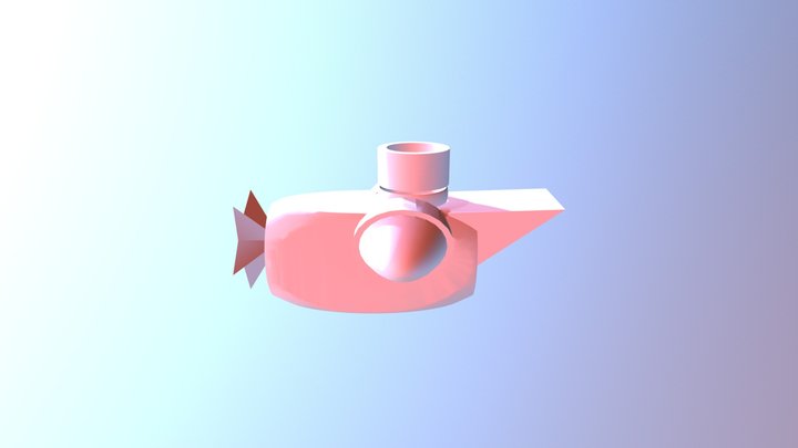 Underwater Glider 3D Model