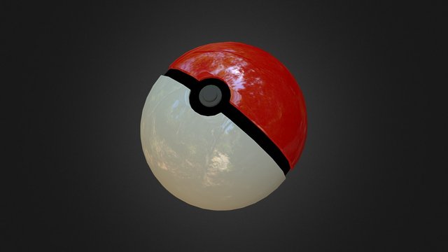 Pokéball 3D Model