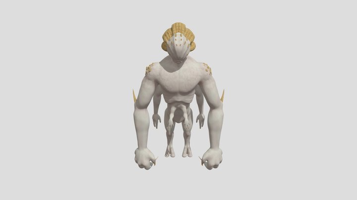 Crest Mutant 3D Model